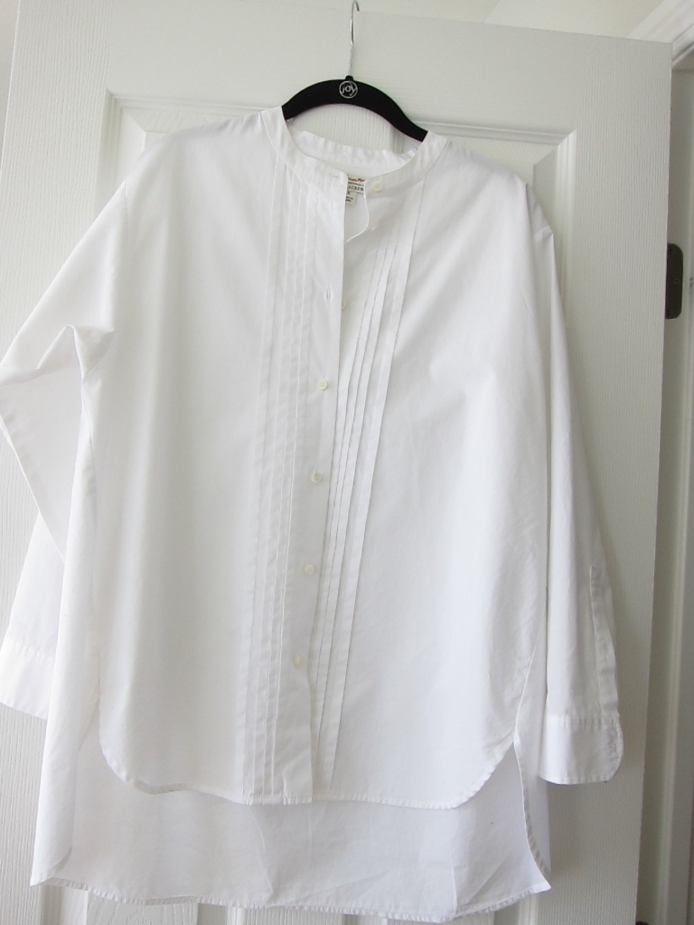 THOMAS MASON FOR J.CREW WOMEN'S OVERSIZED COLARLESS SHIRT